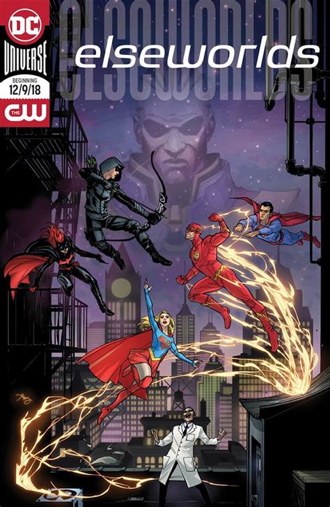 Elseworlds Crossover Comic Cover Unites DC Heroes Of The Arrowverse ...