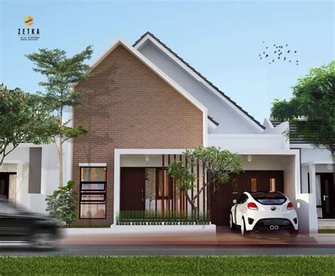 10 Desain Rumah Atap Miring - Ruang Rupa Arsitek