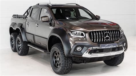 Behold the Almighty Mercedes-Benz X-Class 6x6 Pickup!