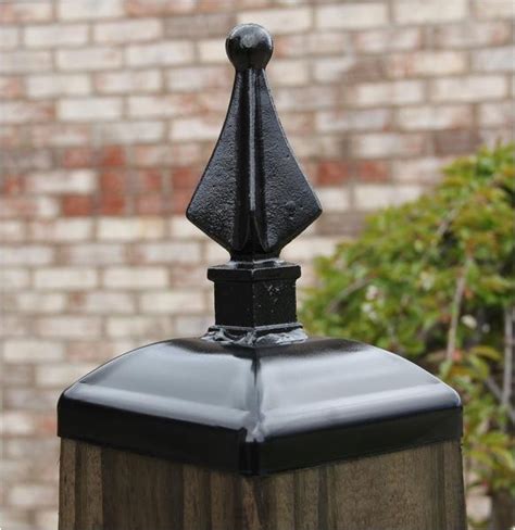 Wrought Iron Fence Caps Plastic | AdinaPorter