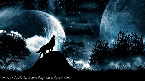 Wolf Howling Wallpaper 4k | Mantul Wall