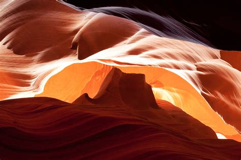 Mountain Sunrise, Antelope Canyon | Looking straight up. | David Hogan ...