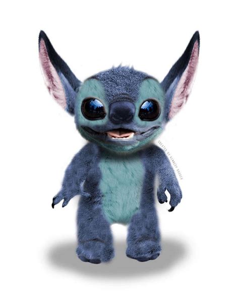 Realistic Stitch by kennedykruger on DeviantArt