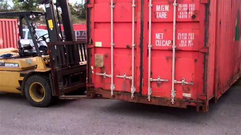 Shipping Containers Are Easy To Move... - YouTube