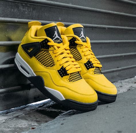 Air Jordan 4 Retro Lightning Tour Yellow Size 15 Mens (408452-700) | eBay