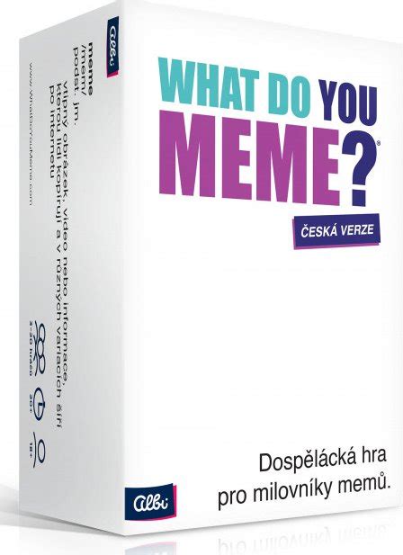 Foto Desková hra Albi What Do You Meme - Zbozi.cz