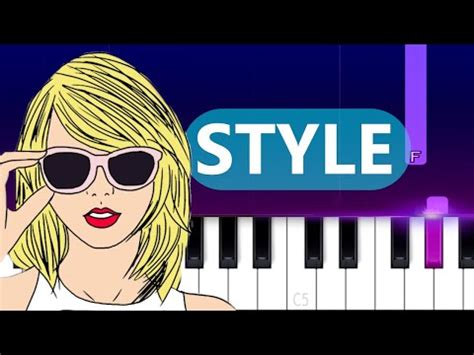 Taylor Swift - Style | Piano Tutorial - YouTube