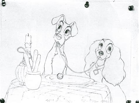 Living Lines Library: Lady and the Tramp (1955) - Character Design ...