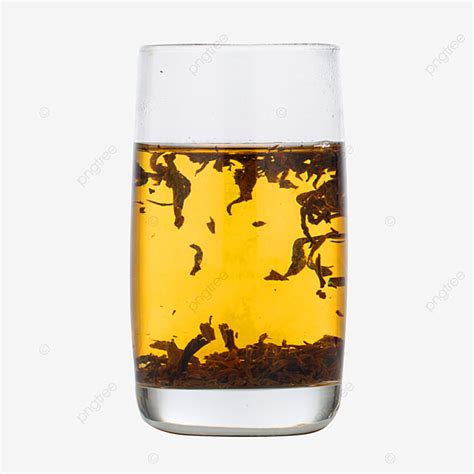 Soak White Transparent, Yellow Tea Leaves Soaking Water Elements ...