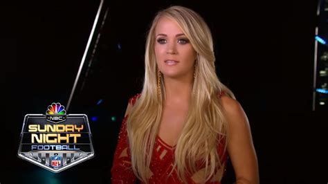 SNF returns with new Carrie Underwood anthem - YouTube