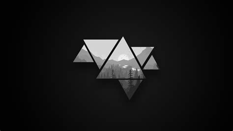 Black And White Minimalist Desktop Wallpapers - Wallpaper Cave