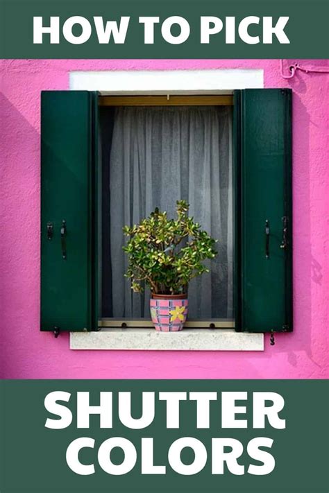 How to Pick Shutter Colors for you Home - West Magnolia Charm