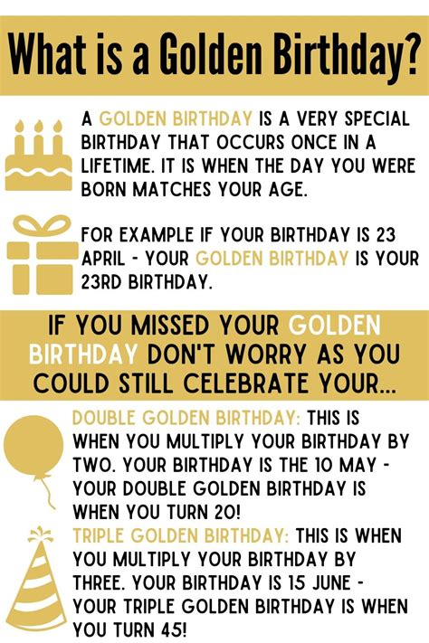 What is a Golden Birthday and How to Celebrate it | Parties Made Personal