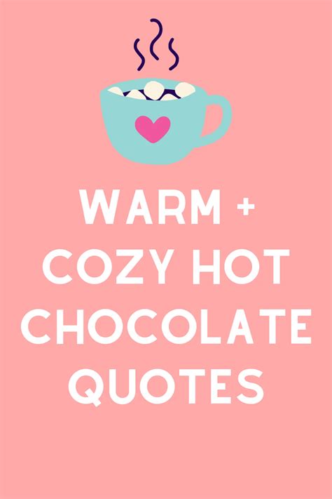 Hot cocoa quote – Artofit