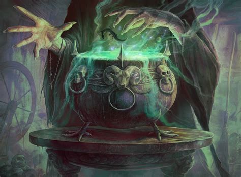 Witch's Cauldron MtG Art from Core Set 2021 Set by Jason A. Engle - Art ...