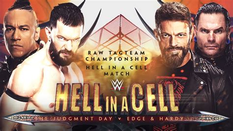 The Judgment Day vs. Edge & Jeff Hardy | Raw Tag Team Championship Hell ...