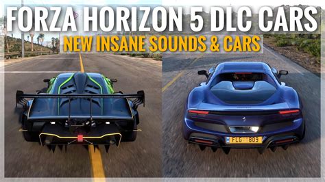 Forza Horizon 5 New Insane Car Sound Files | SCV12, 296 GTB, Huracan ...