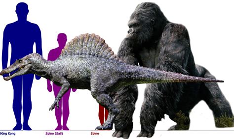 King Kong (2005) vs Spinosaurus (JP3) - Toho Kingdom