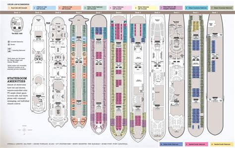 Disney Wonder & Disney Magic 2010 Deck Plans – Off to Neverland Travel ...