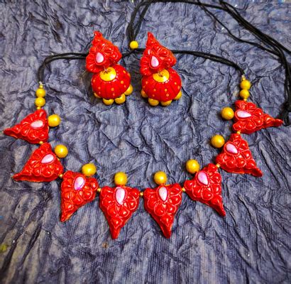 Terracotta Jewellery Set