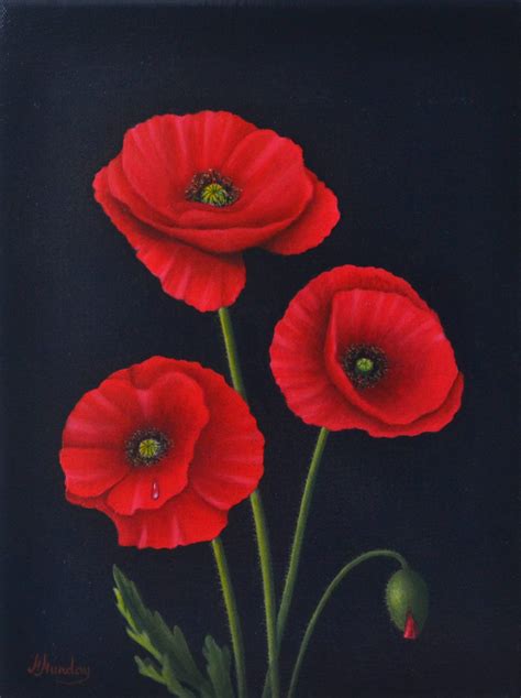 Red Poppies | Margo Munday Fine Art | Classical and Contemporary ...