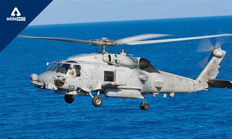 Two MH-60 Romeo helicopters delivered to the Indian Navy