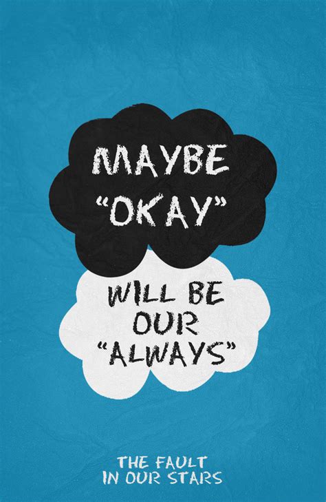 Minimal Posters — The Fault In Our Stars Poster 05