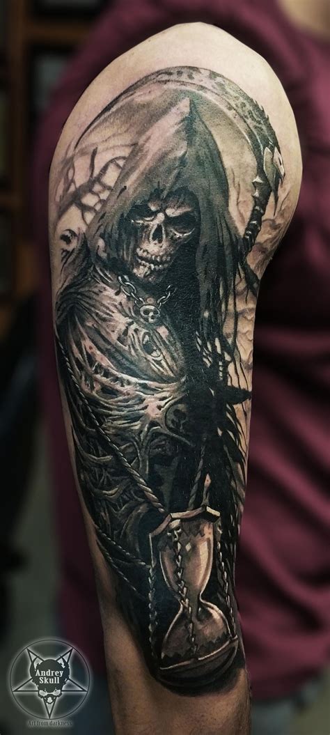 AndreySkull - Professional, General Artist | DeviantArt | Skull sleeve ...