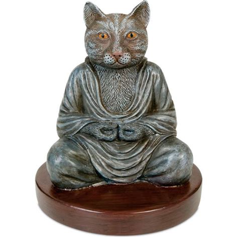 Cat Buddha Statue