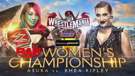 WWE WrestleMania 37 Results: Asuka vs. Rhea Ripley - eWrestlingNews.com