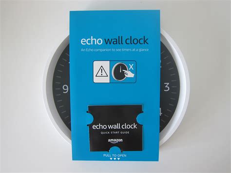 Amazon Echo Wall Clock « Blog | lesterchan.net