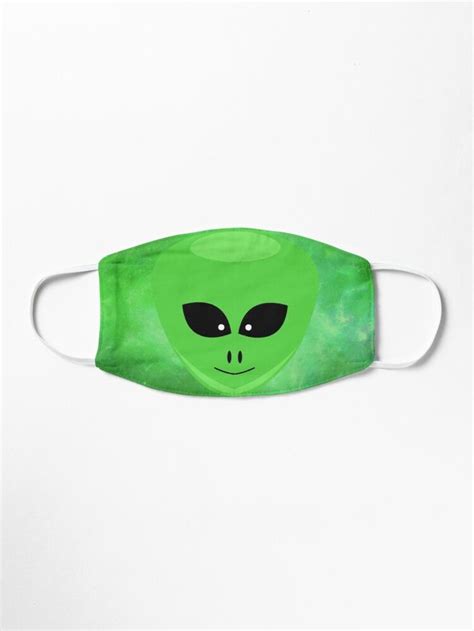 Creepy Green Alien Face Mask by HotHibiscus | Alien face, Creepy, Mask ...