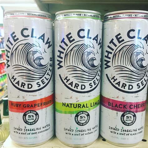 White Claw Hard Seltzer now in stock at our Perkins Rd location ...