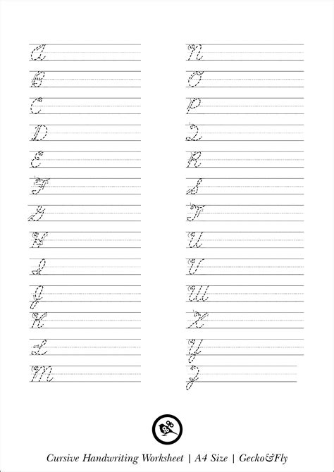 Russian Cursive Practice Sheets Pdf – Thekidsworksheet