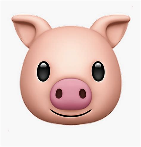 Pig Emoji Png - Emojis De Iphone Animales , Free Transparent Clipart ...