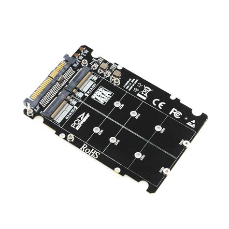 NGFF M.2 SSD M Key to U.2 Adapter 2 in 1 M2 NVMe SATA Bus to PCI ...