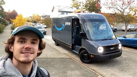 How the job of Amazon delivery has changed with Rivian's electric vans ...