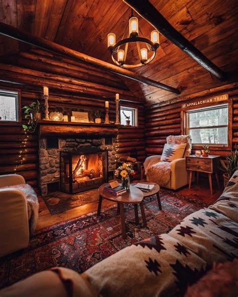 Cabins In The Woods Interior, Cozy Cabin Interior, Cabin Interior ...