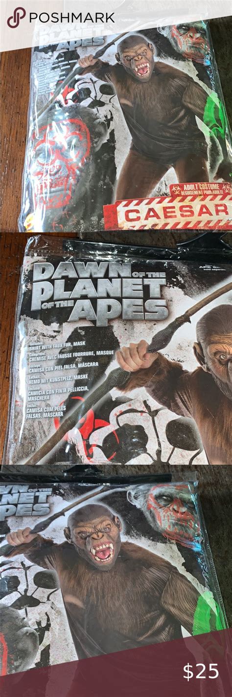 caesar ape planet of the apes halloween costume | Planet of the apes ...