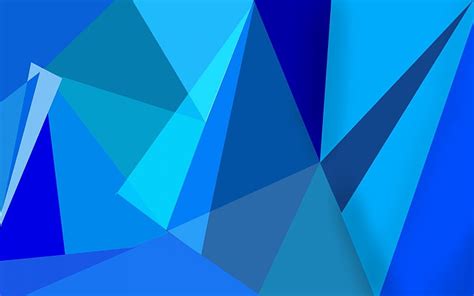 2224x1668px | free download | HD wallpaper: blue and green geometric ...