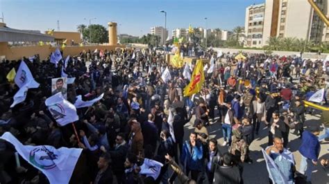 Iraqi protesters attempt to storm US embassy in Baghdad - TimesKuwait