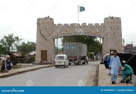 The Start of the Khyber Pass in Peshawar, Pakistan Editorial Photo ...