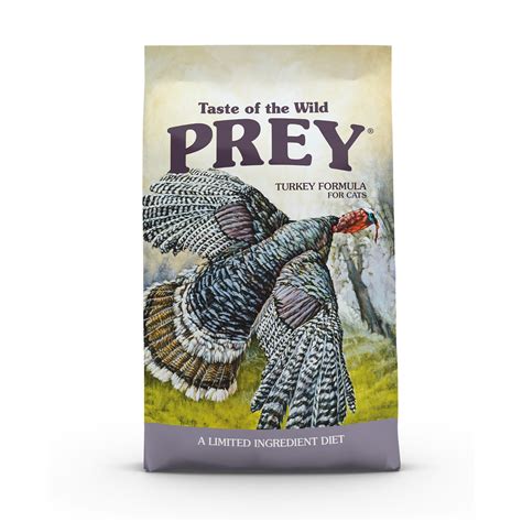 Taste of the Wild Prey Turkey Limited Ingredient Recipe Dry Cat Food, 6 ...