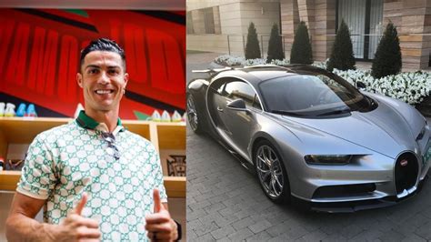 Cristiano Ronaldo's Million-Dollar Bugatti Veyron Supercar Crashes In Spain