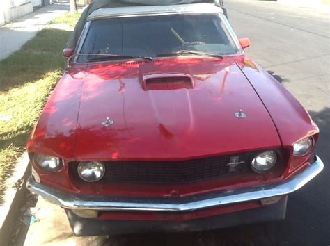 Red 1969 Ford Mustang Convertible - MustangAttitude.com Photo Detail