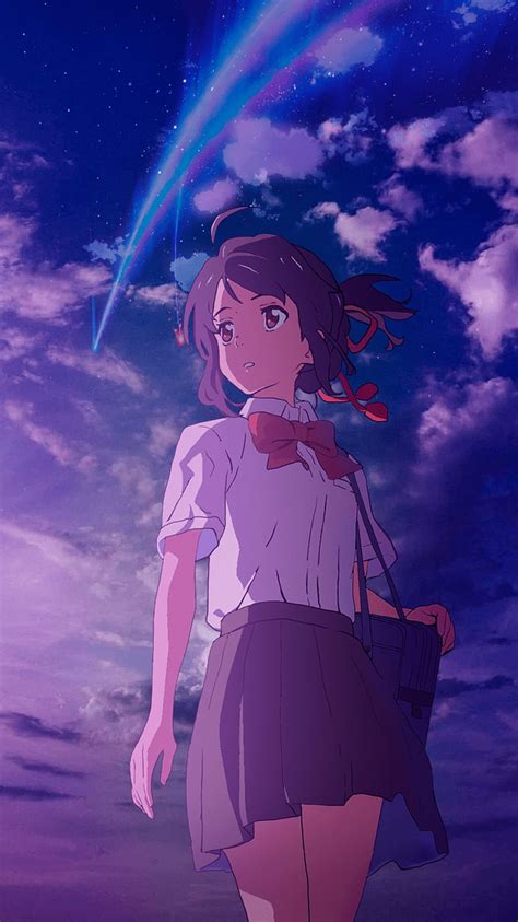 Anime, Your Name, Kimi No Na Wa, Mitsuha Miyamizu, HD wallpaper | Peakpx