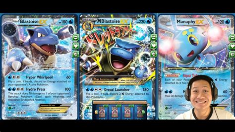 Mega Blastoise Card Ex