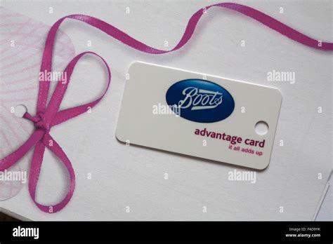 Boots Advantage card keyfob Stock Photo - Alamy