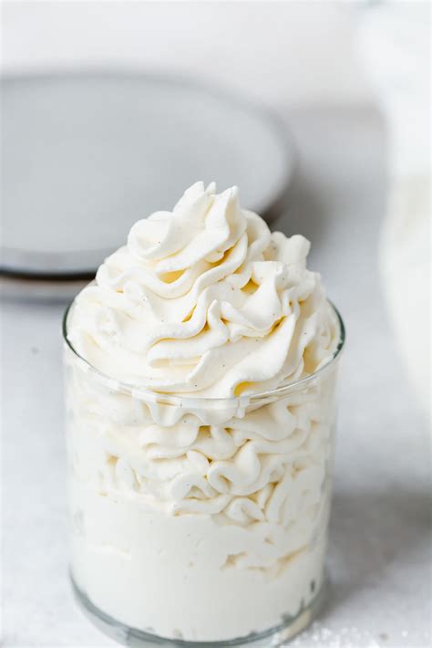 Vanilla Bean Whipped Cream Recipe - Oh Sweet Basil