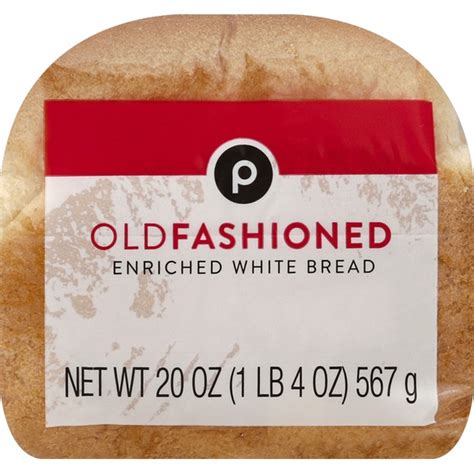 Publix Enriched White Bread, Old Fashioned (20 oz) - Instacart